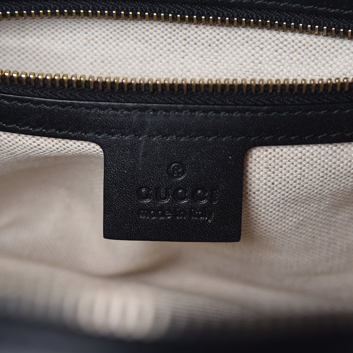 Diamante Vintage Web Small Boston Black