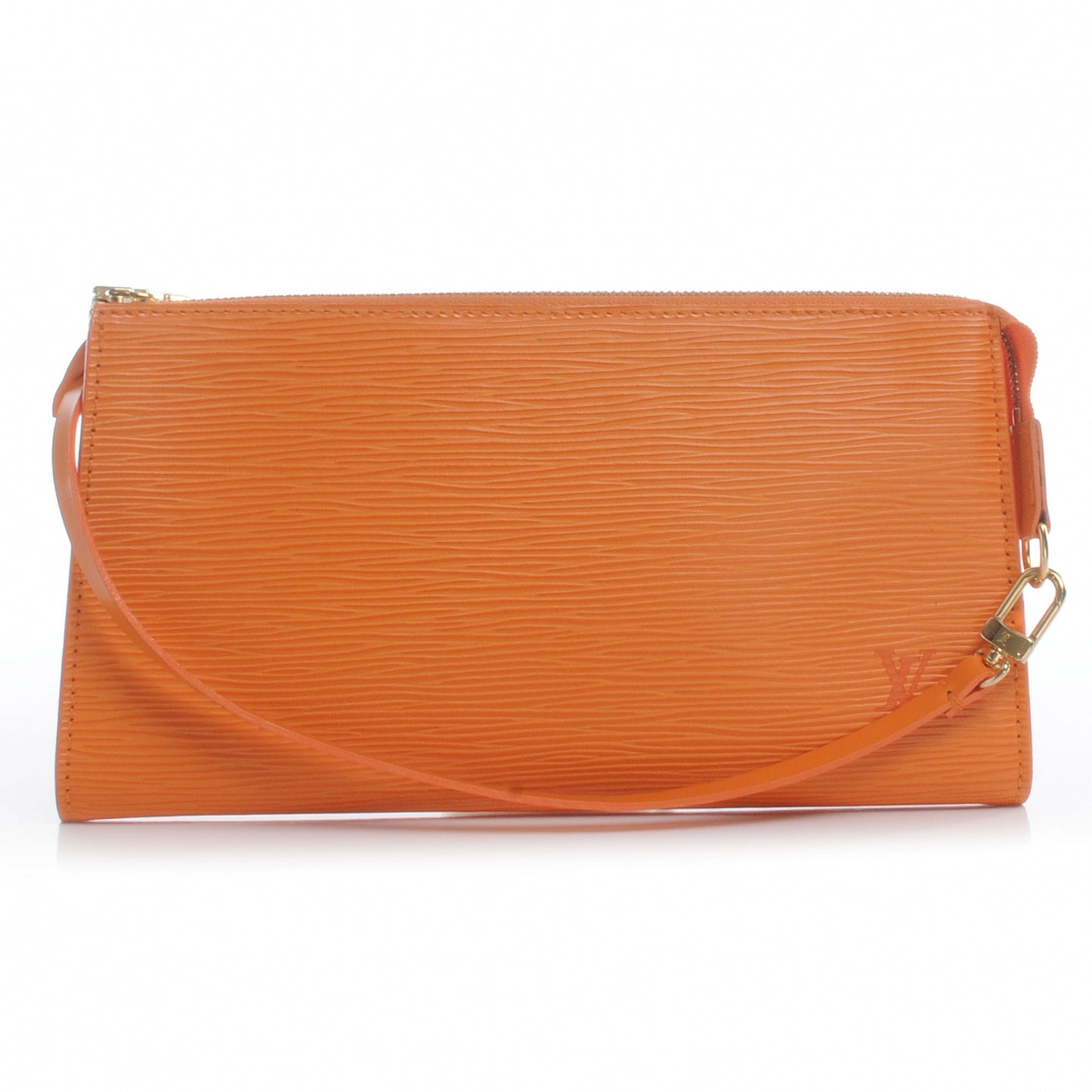 Epi Pochette Accessories 24 Mandarin
