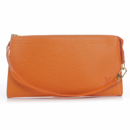 Louis Vuitton Epi Pochette Accessories 24 Mandarin 1 of 7