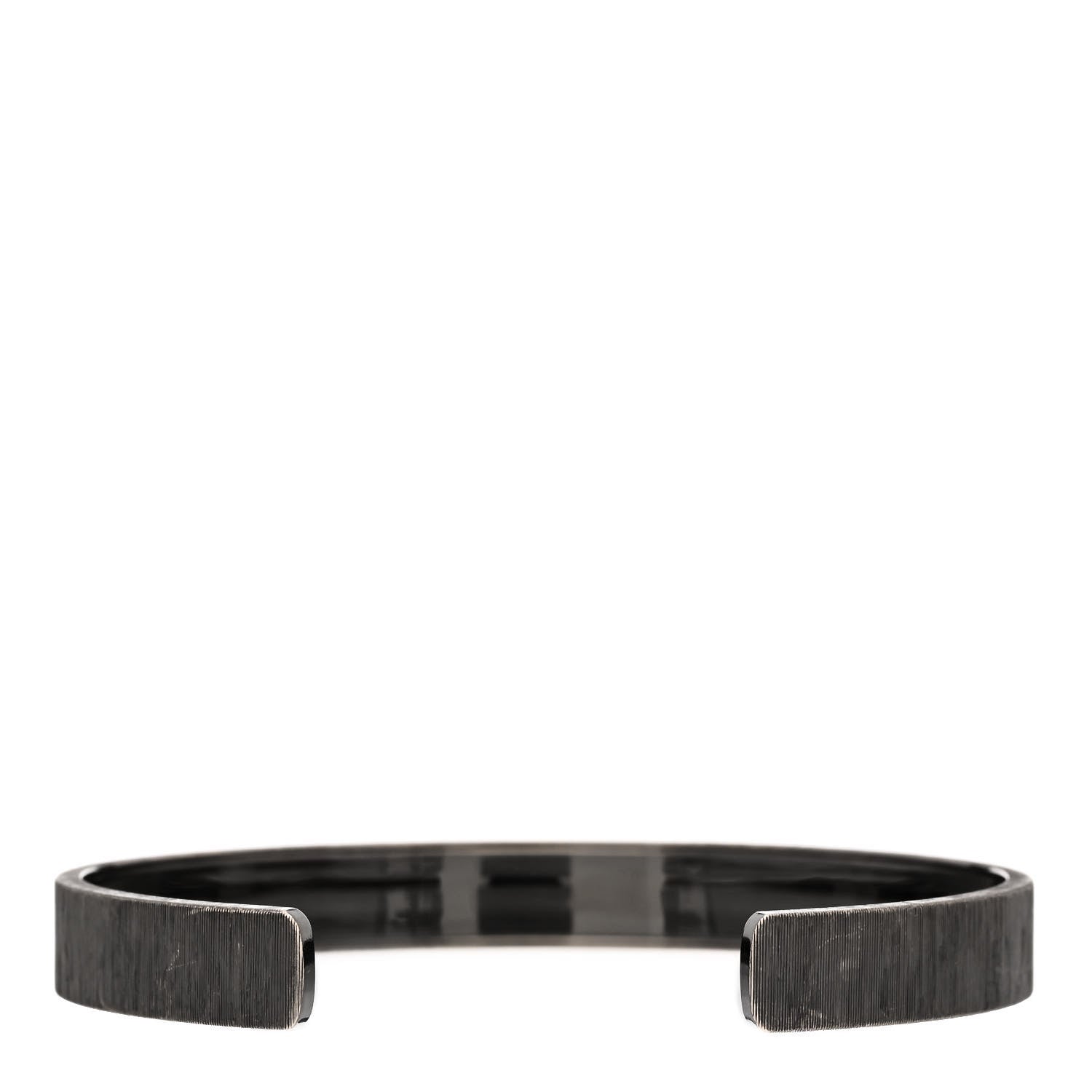 Buccellati 18K White Gold Black Ruthenium 8mm Men's Macri Bracelet 2 of 5