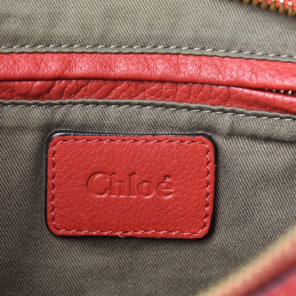 Chloe Calfskin Medium Marcie Satchel Acerola 5 of 11