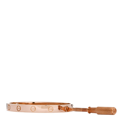 Cartier 18K Pink Gold LOVE Bracelet 16 3 of 6