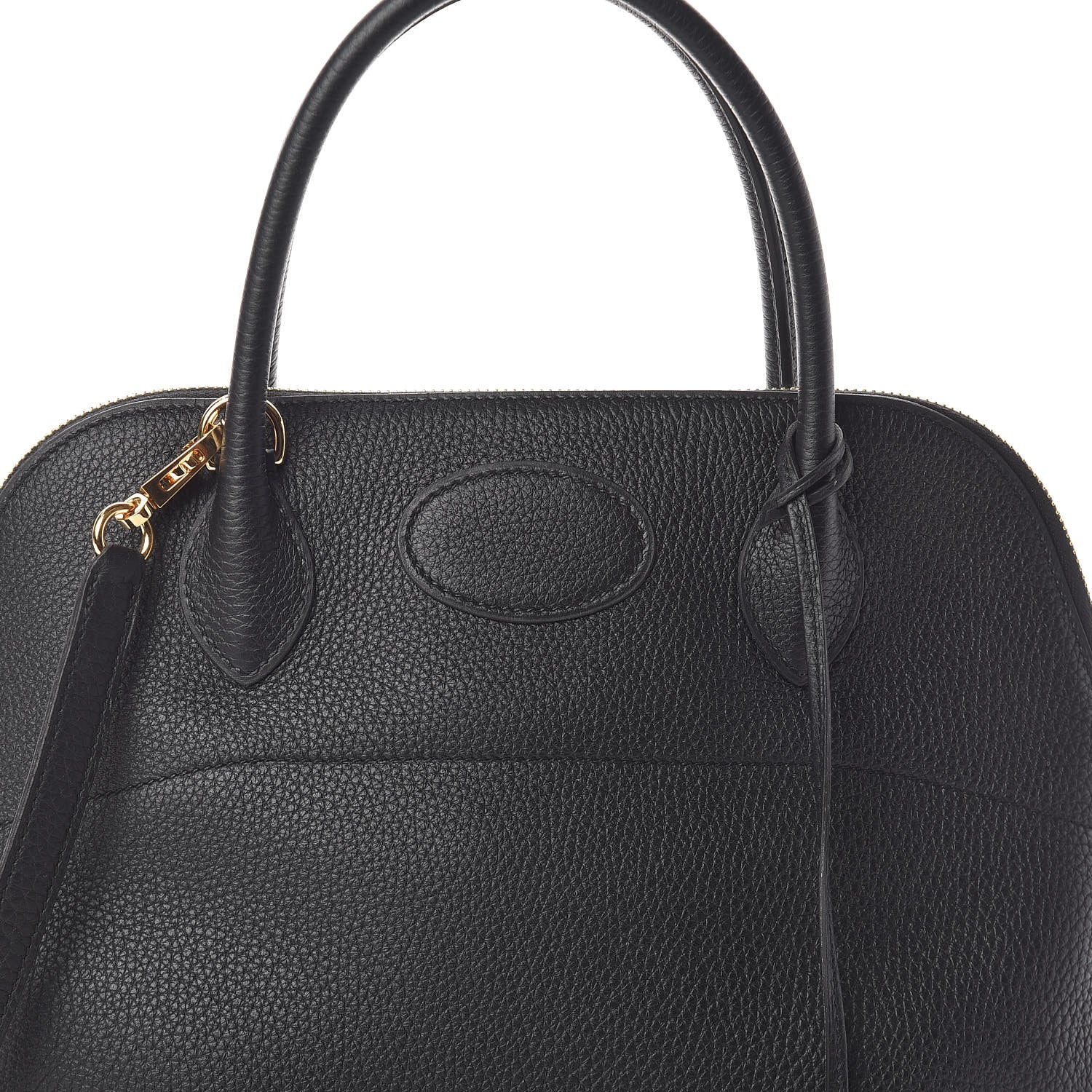 Hermes Taurillon Clemence Bolide 31 Black 7 of 9
