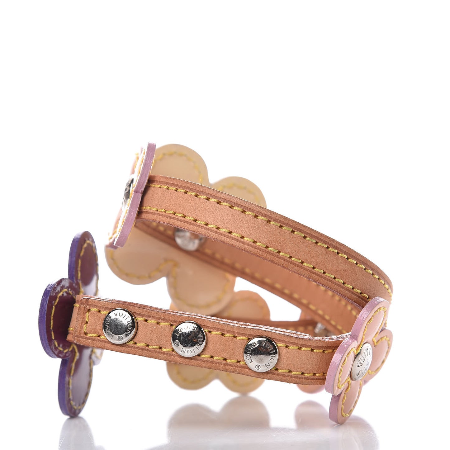 Patent Fleur Double Wrap Bracelet