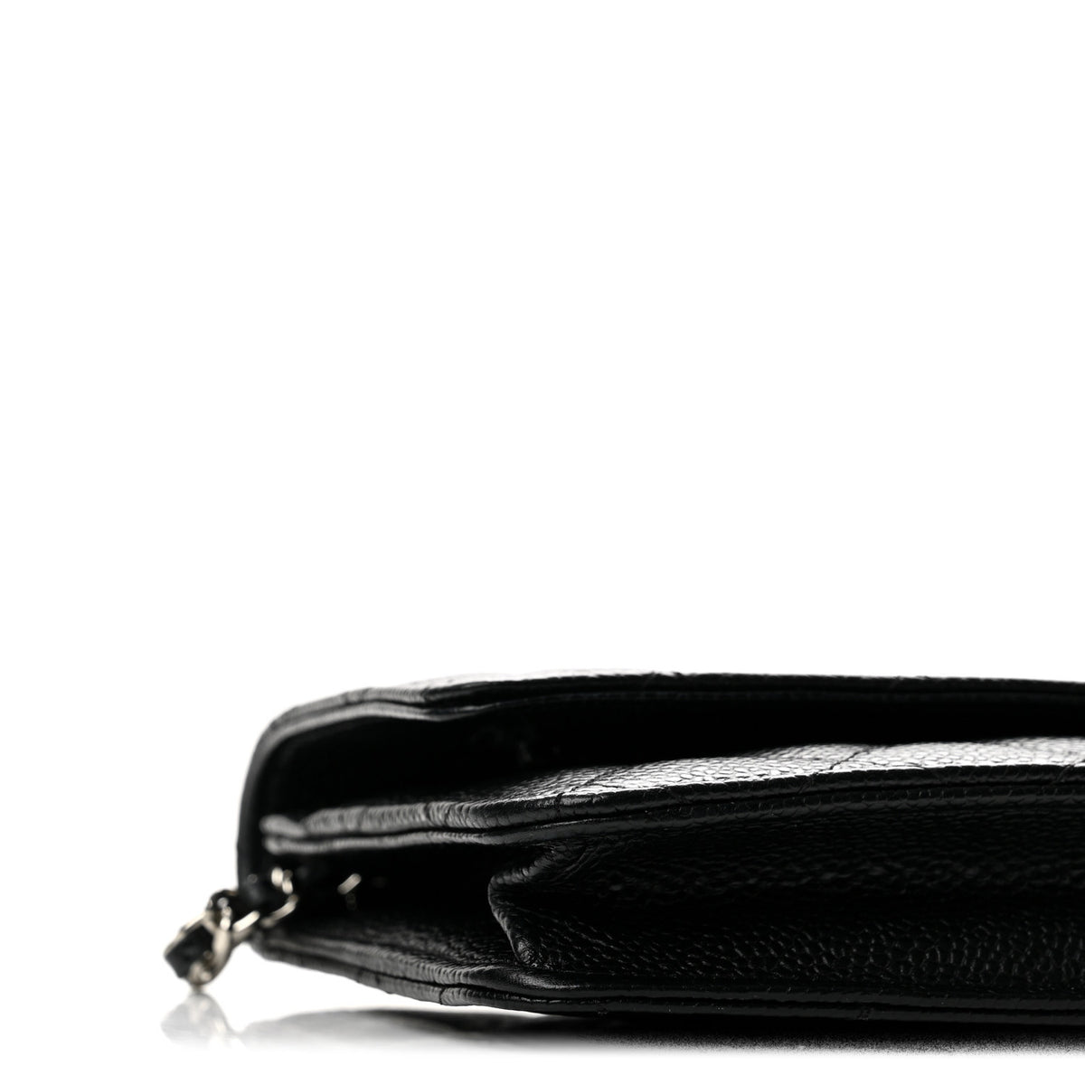 Chanel Caviar Quilted Wallet on Chain WOC Black 12 of 14