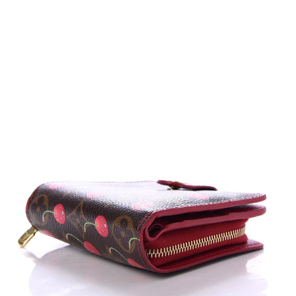 Louis Vuitton Monogram Cerises Compact Zippe Wallet 4 of 6