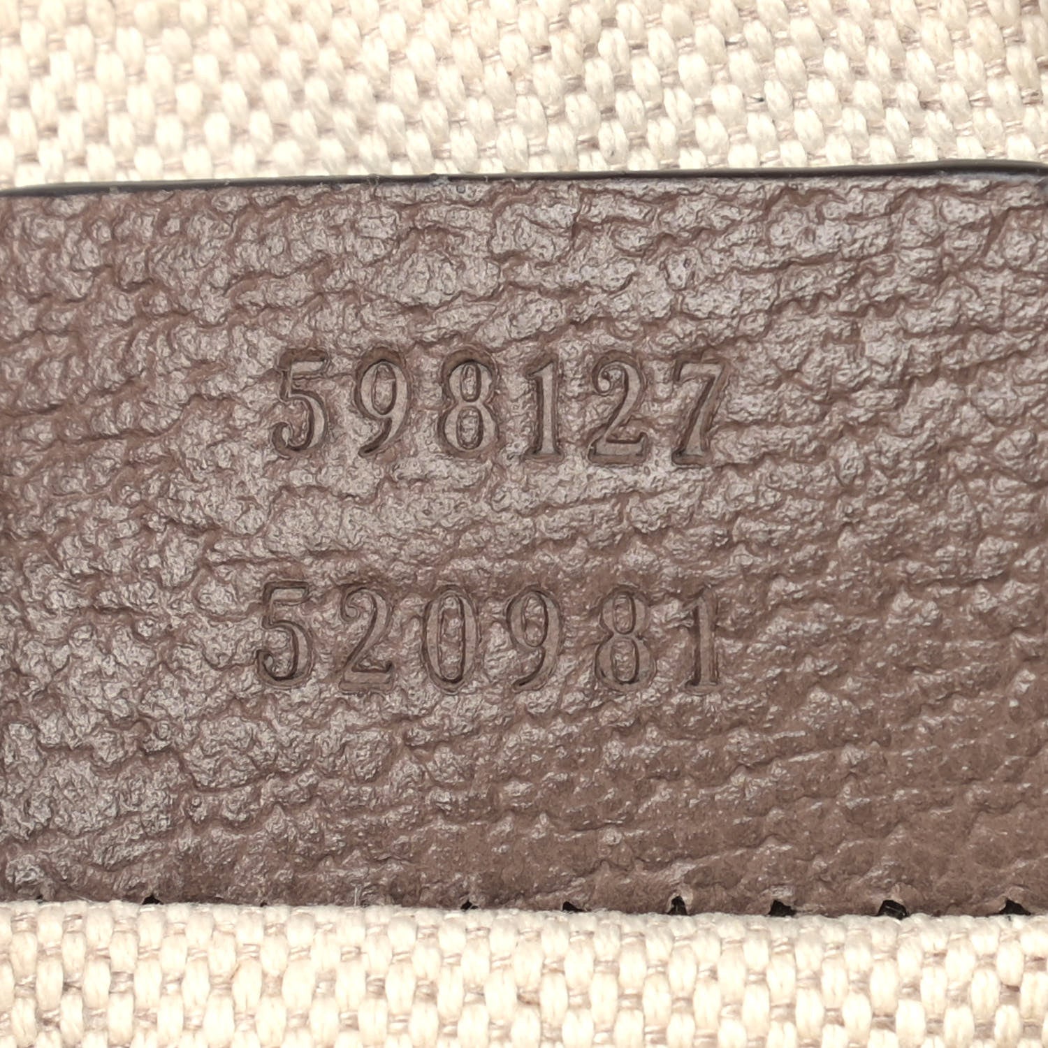 Gucci GG Supreme Monogram Web Mini Ophidia Messenger Brown 7 of 9