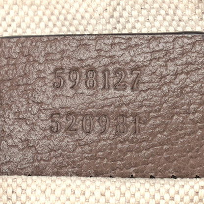 Gucci GG Supreme Monogram Web Mini Ophidia Messenger Brown 7 of 9