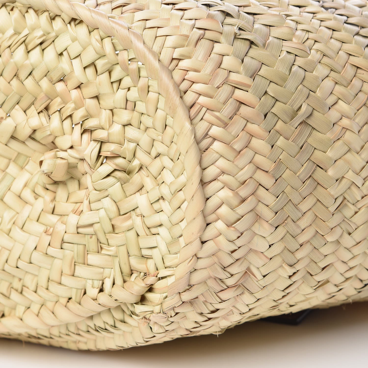 Loewe Raffia Large Basket Tote Bag Natural Tan 8 of 9