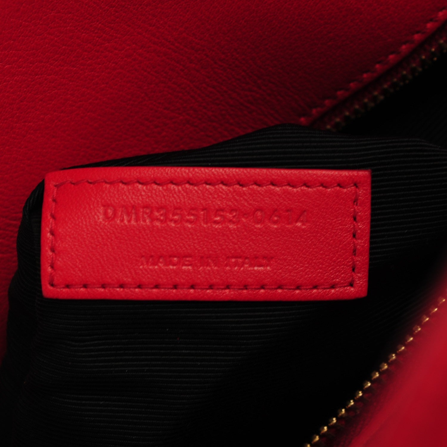 Saint Laurent Calfskin Small Sac De Jour Lipstick Red 6 of 8