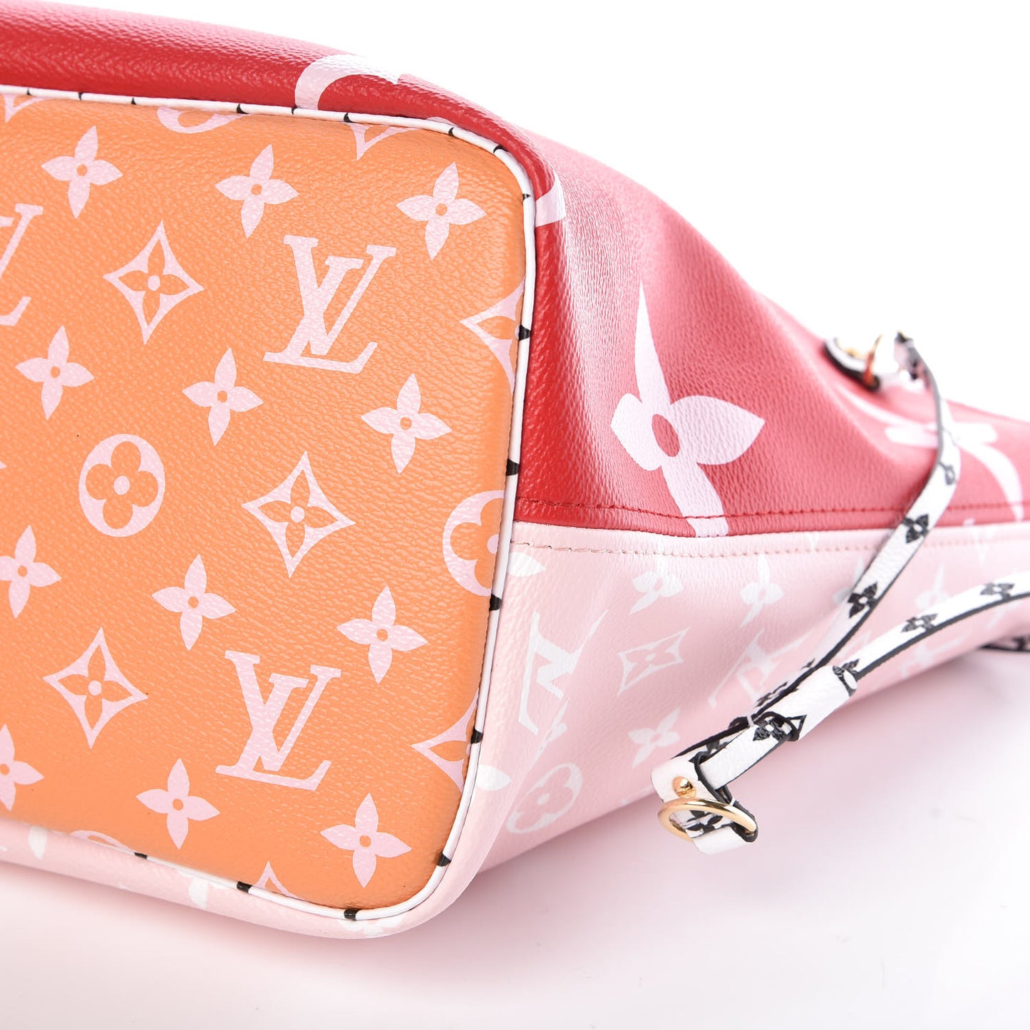 Monogram Giant Neverfull MM Rouge