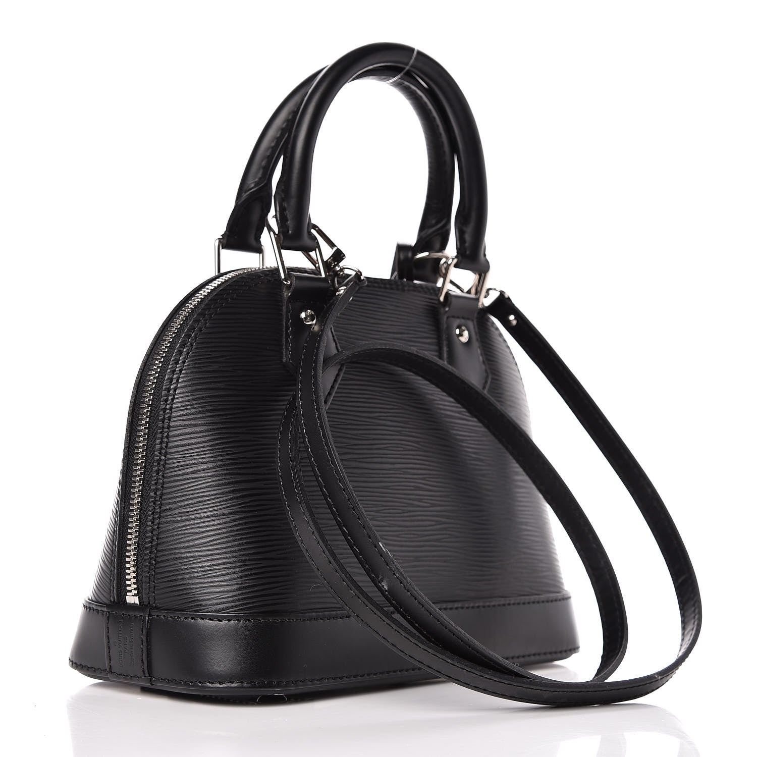 Louis Vuitton Epi Alma BB Black 4 of 13