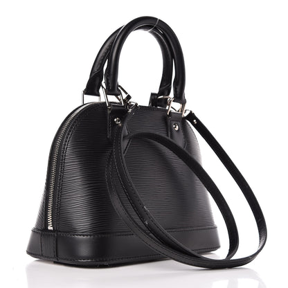 Louis Vuitton Epi Alma BB Black 4 of 13