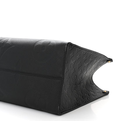 Louis Vuitton Empreinte Monogram Giant Onthego GM Black 10 of 10