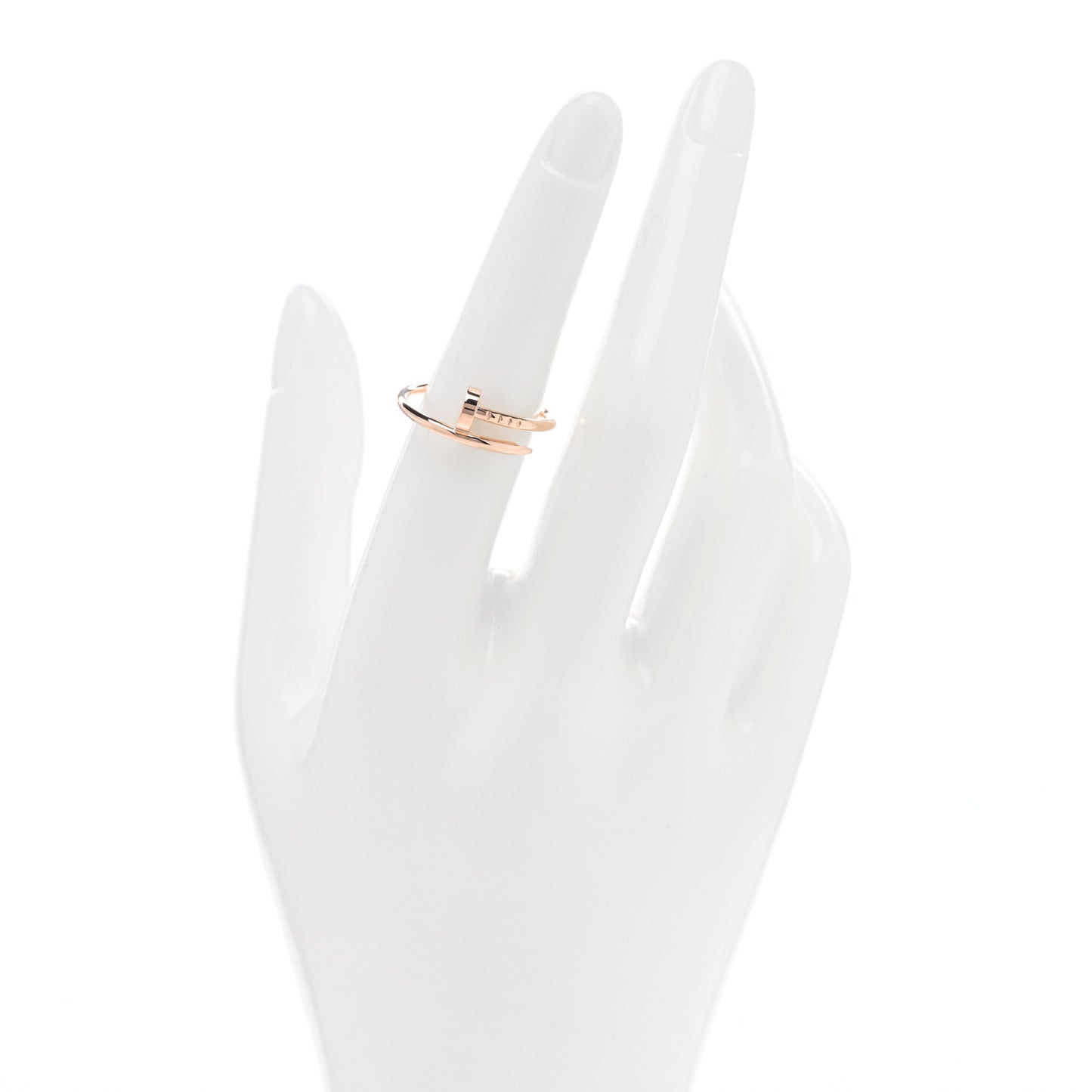18K Pink Gold Small Juste Un Clou Ring 54 7