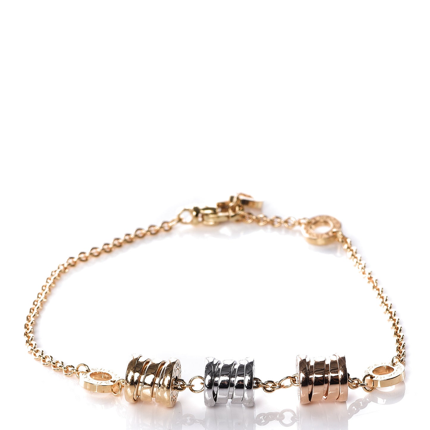 18K Yellow Rose White Gold B.Zero1 Bracelet