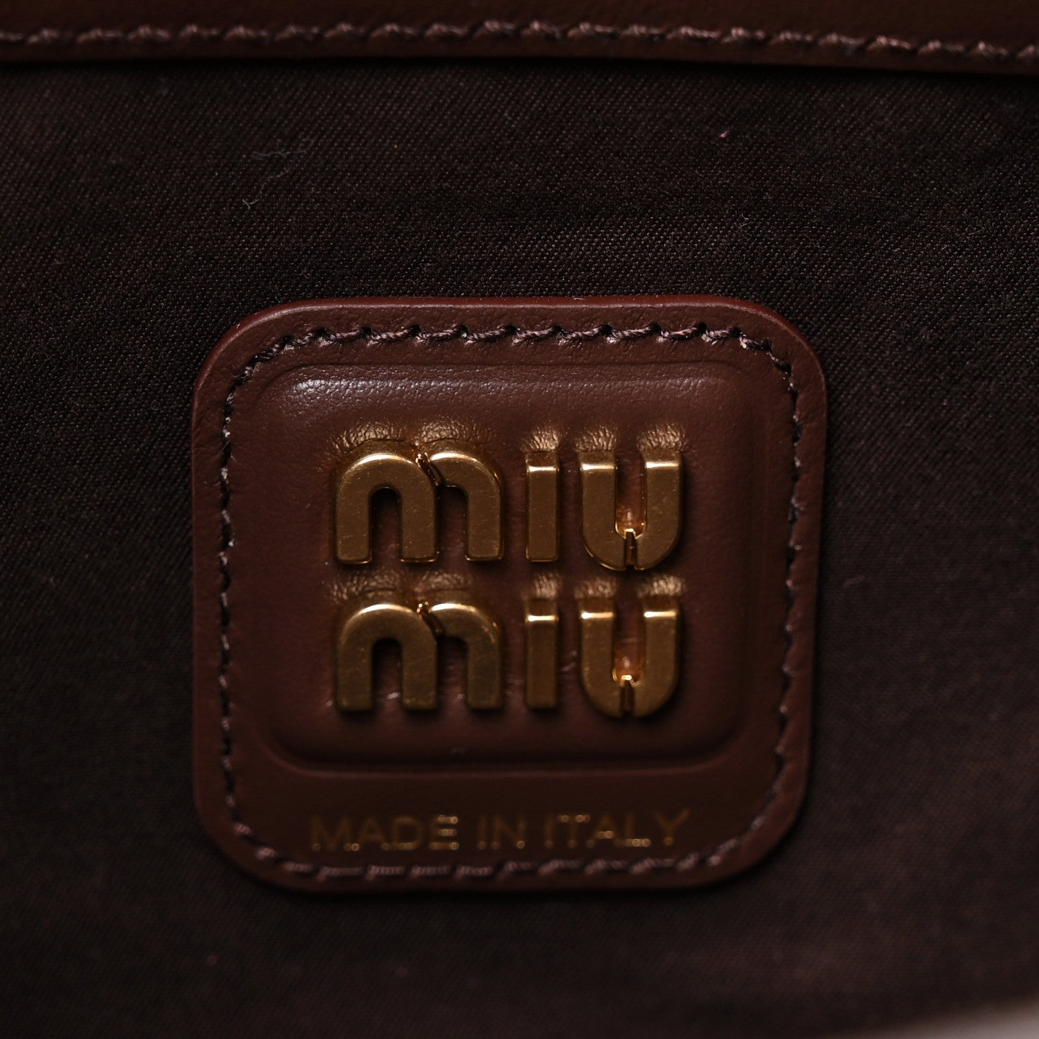 Miu Miu Calfskin Softy Piping Wander Hobo Radica 6 of 9
