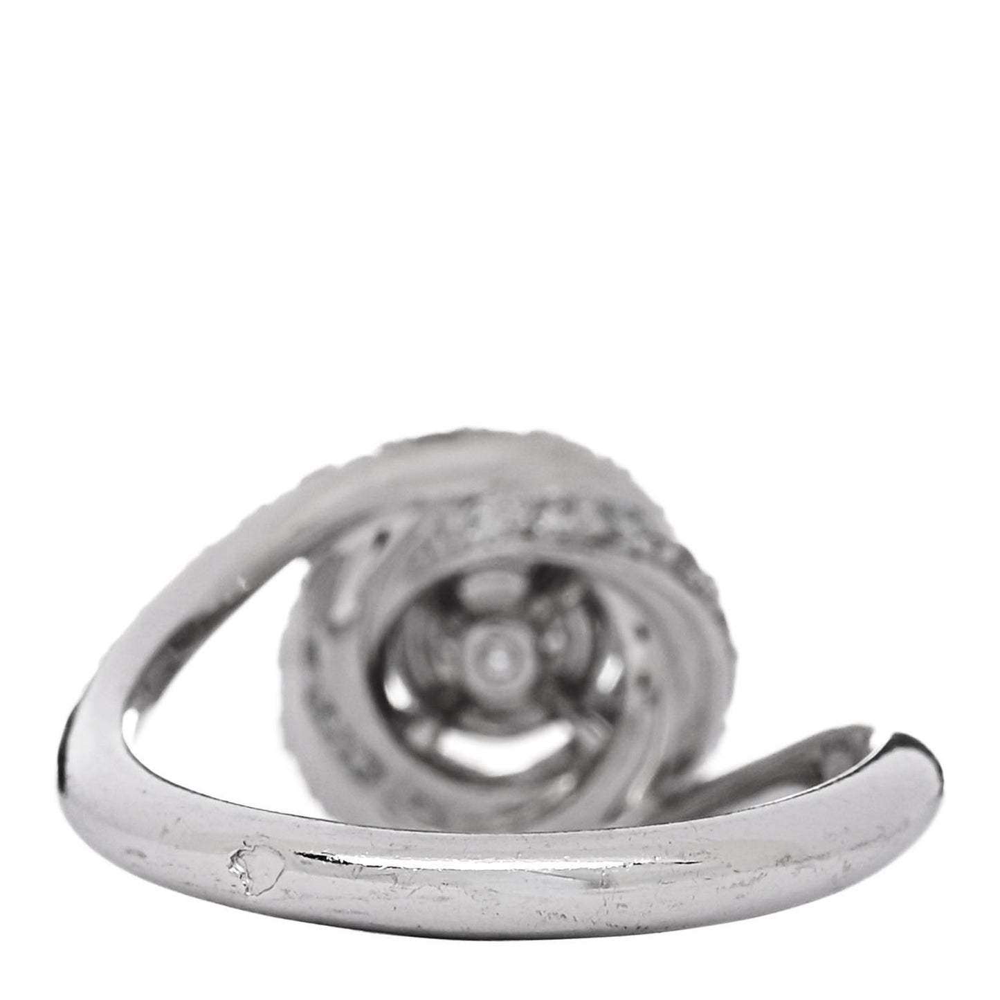Platinum Diamond .58ct Trinity Ruban Engagement Ring 50 5.25