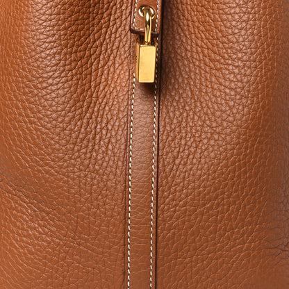 Hermes Taurillon Clemence Picotin Lock 22 MM Gold 8 of 11