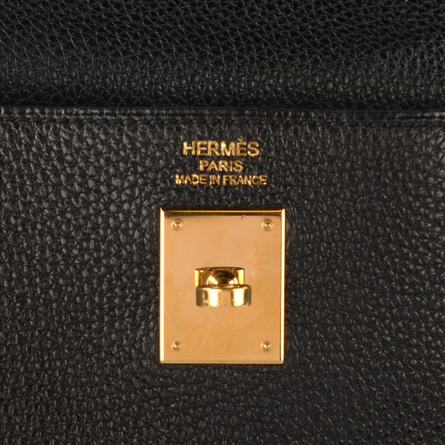 Hermes Taurillon Clemence Kelly Retourne 35 Black 23 of 23