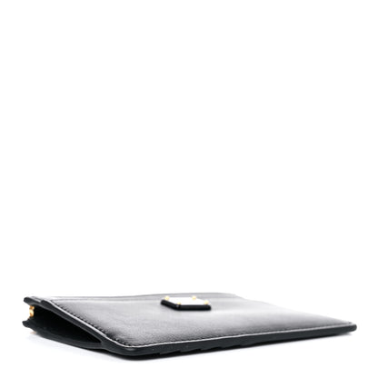 Dolce & Gabbana Calfskin Zip Card Holder Black 4 of 8