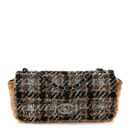 Chanel Tweed Quilted Small Single Flap Multicolor 1 of 10