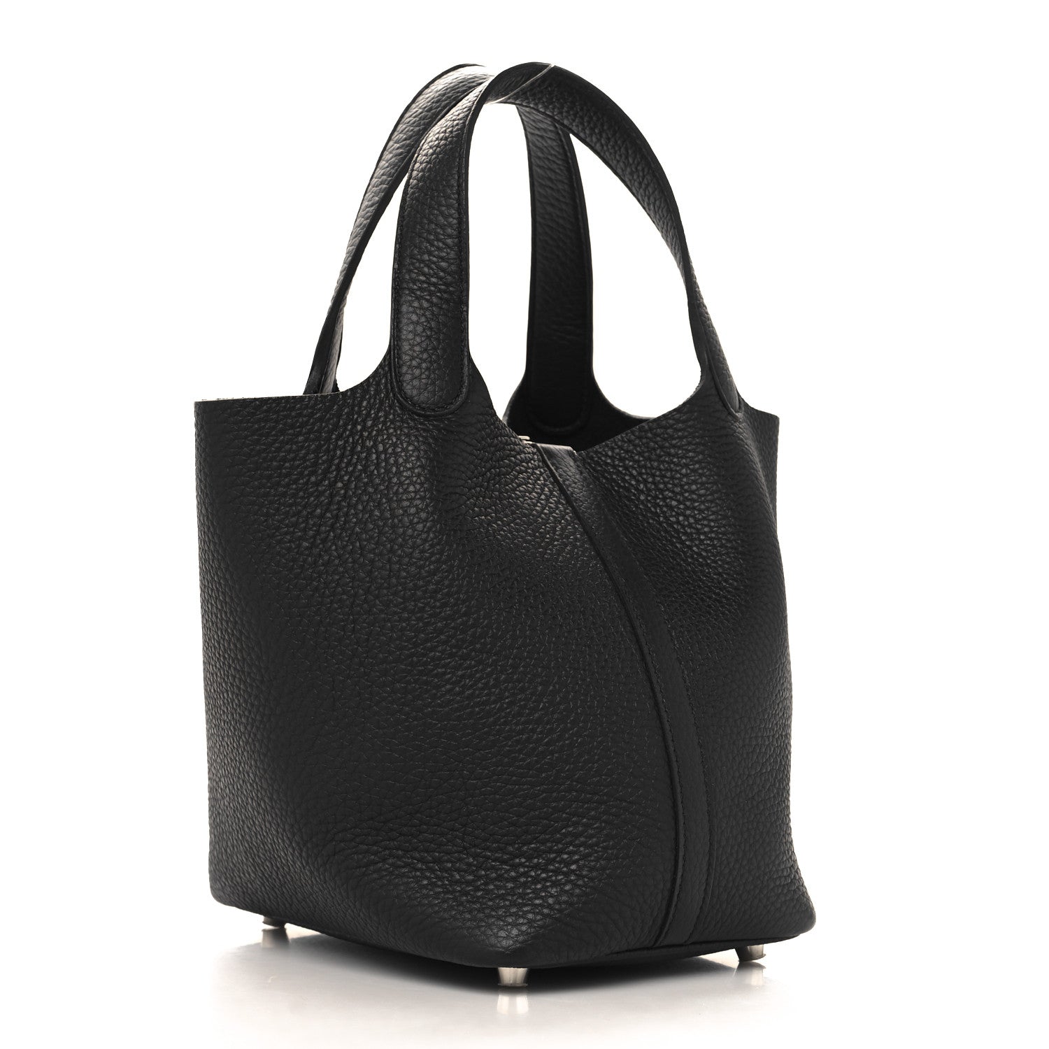 Hermes Taurillon Clemence Picotin Lock 18 PM Black 3 of 13