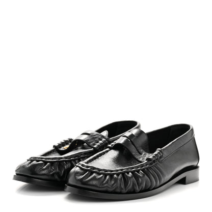 Saint Laurent Radiance Calfskin Le Loafer 15 Moccasin 37 Black 10 of 27