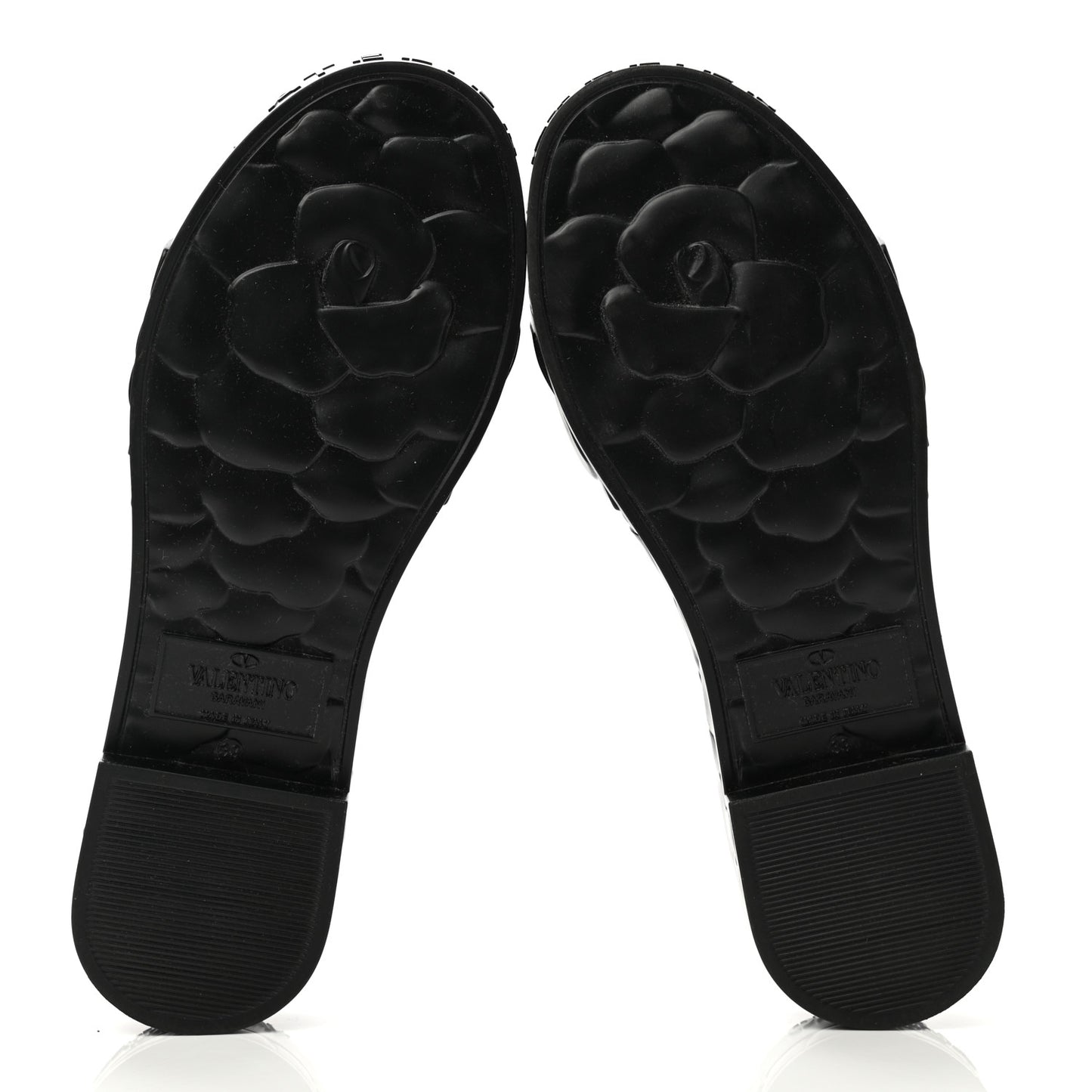 Rubber Atelier 03 Rose Edition 25/40mm Platform Slide Sandals 39 Black