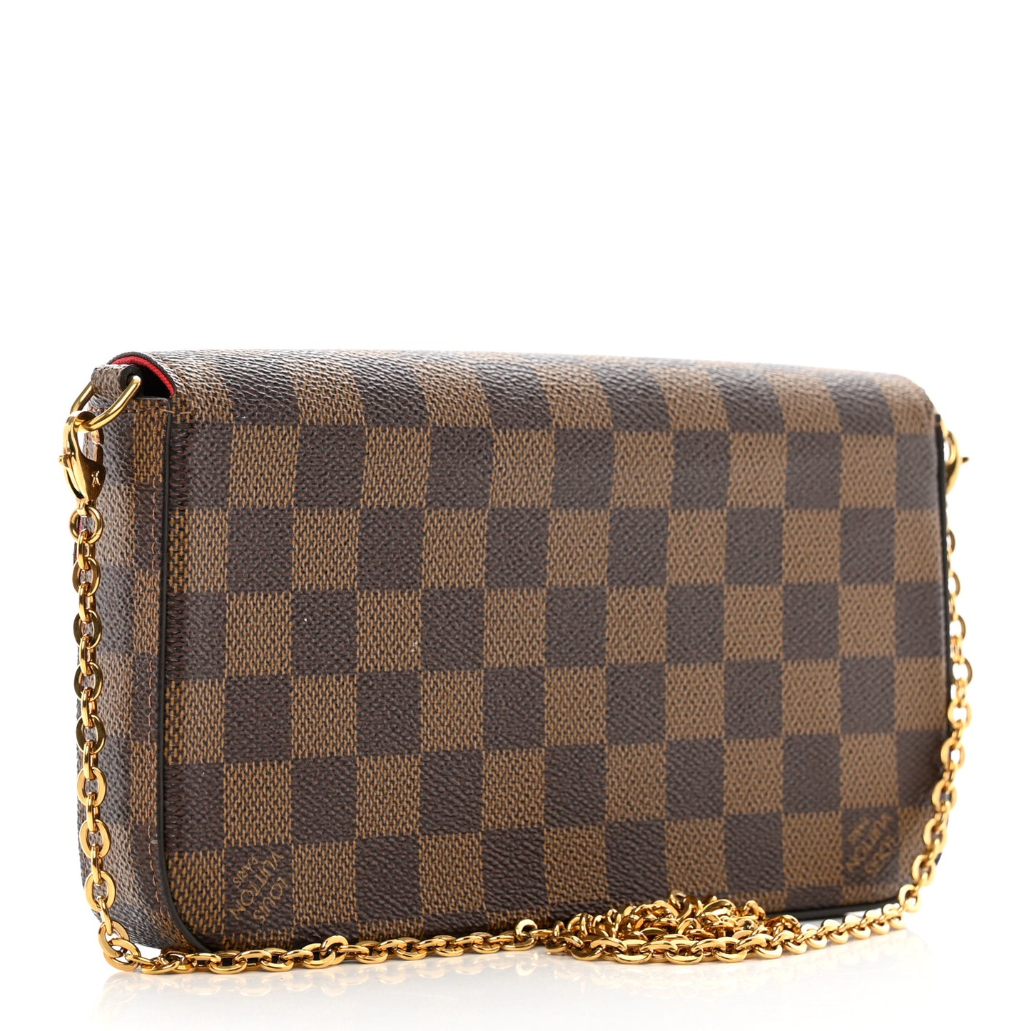 Damier Ebene Pochette Felicie Chain Wallet