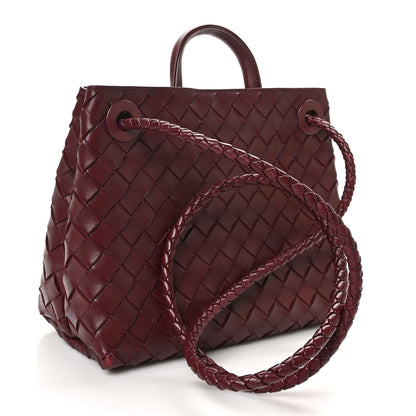 Bottega Veneta Nappa Intrecciato Small Andiamo Shoulder Bag Barolo 2 of 10
