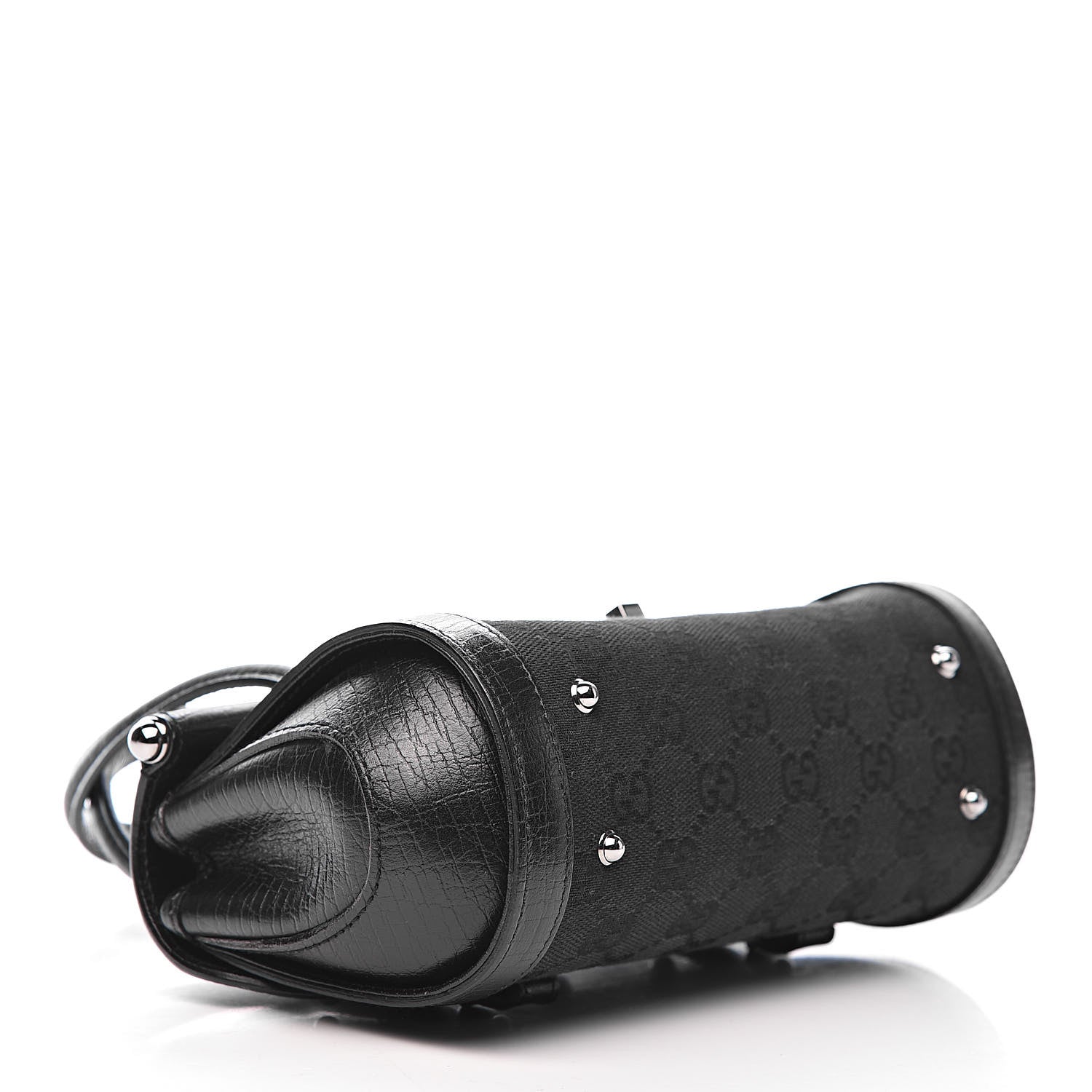 Gucci Monogram Small Bamboo Bullet Black 4 of 10