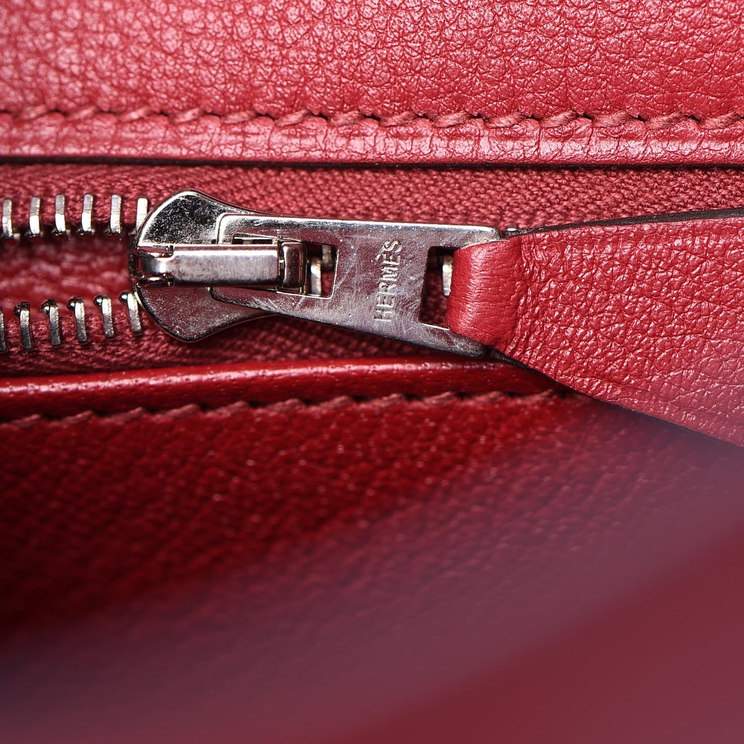 Evercolor Kelly Retourne 28 Rouge Grenat