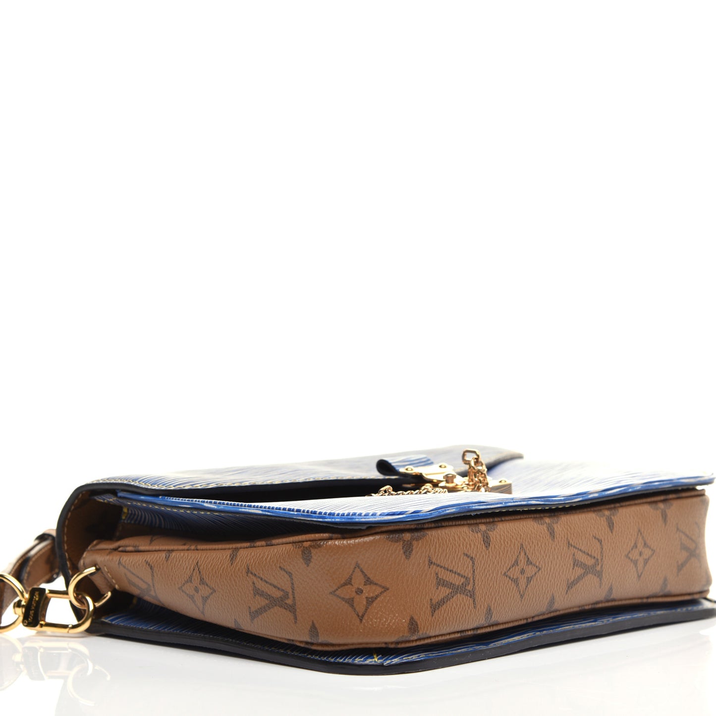 Epi Reverse Monogram Pochette Metis Denim Light