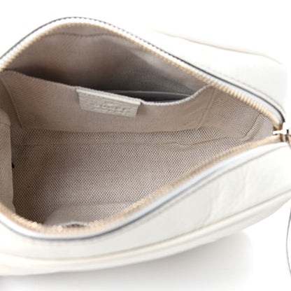Gucci Pebbled Calfskin Small Soho Disco Bag Off White 5 of 5