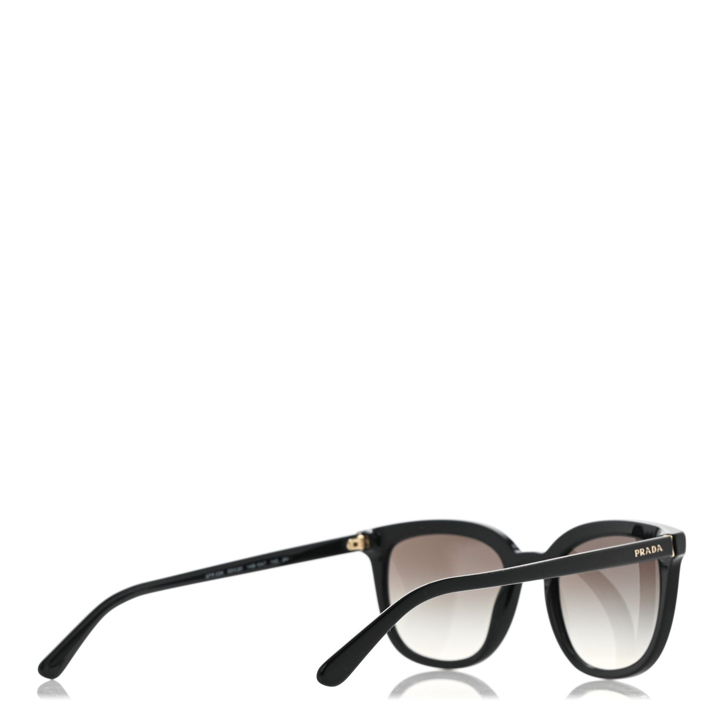 Acetate Pillow Cat Eye Sunglasses SPR 03X Black