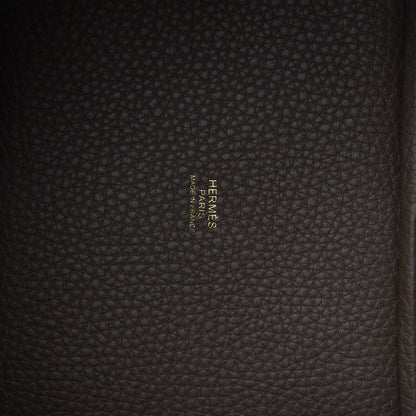 Hermes Taurillon Clemence Picotin Lock 18 PM Etoupe 6 of 10