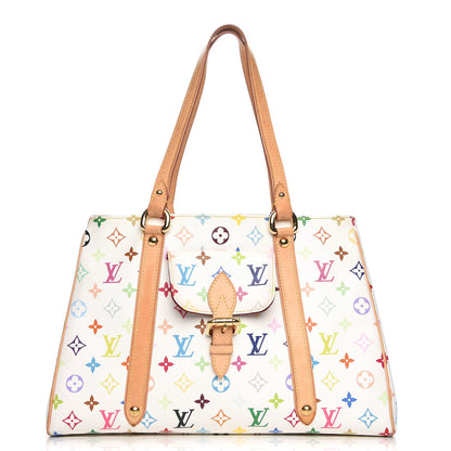 Louis Vuitton Monogram Multicolor Aurelia MM White 1 of 11
