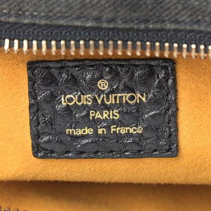 Louis Vuitton Denim Neo Cabby GM Black 6 of 11