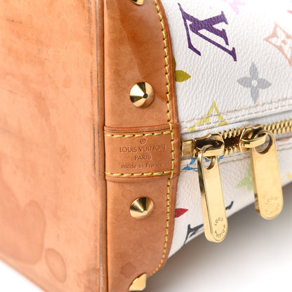 Louis Vuitton Monogram Multicolor Alma White 6 of 14