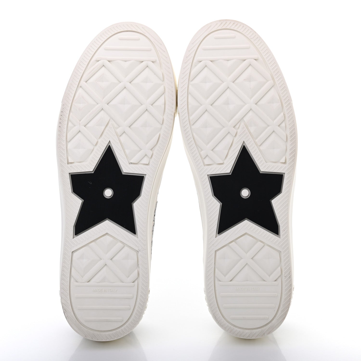 Christian Dior Canvas Oblique Walk'N'Dior Low Top Sneakers 38 Grey Stone 5 of 8