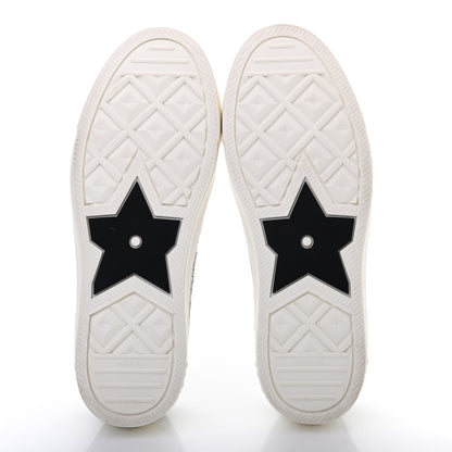Christian Dior Canvas Oblique Walk'N'Dior Low Top Sneakers 38 Grey Stone 5 of 8