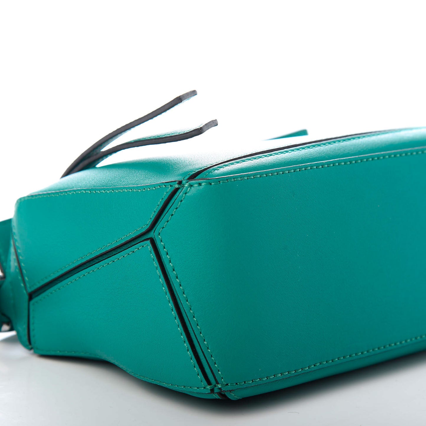 Calfskin Mini Puzzle Bag Emerald Green