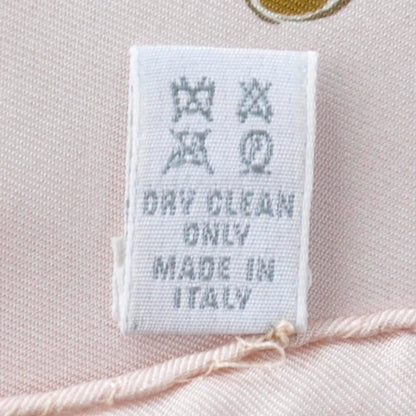 Burberry Silk Nova Check Teddy Bear Scarf Pink 8 of 8