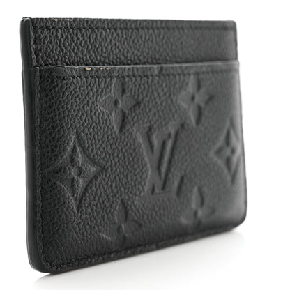 Louis Vuitton Empreinte Card Holder Black 3 of 8