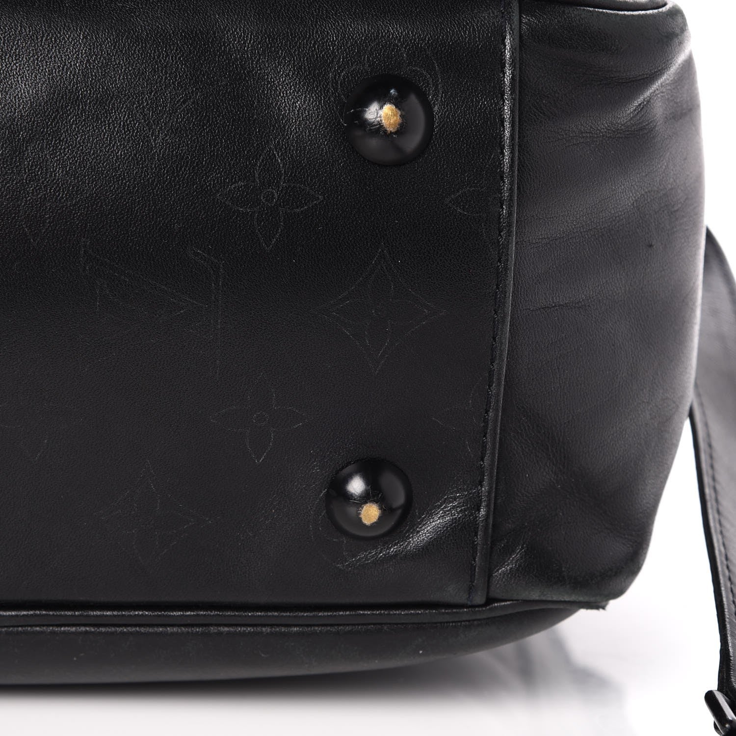 Louis Vuitton Calfskin Monogram Messenger Black 13 of 14