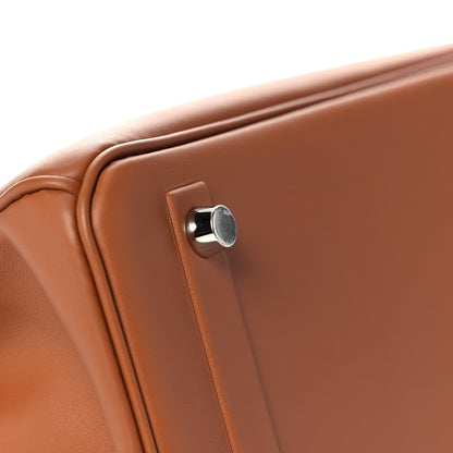 Hermes Swift Birkin Shadow 25 Gold 9 of 29