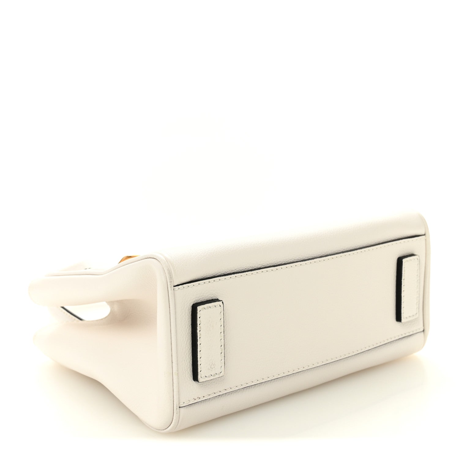 Versace Grained Calfskin Small La Medusa Chain White 4 of 9