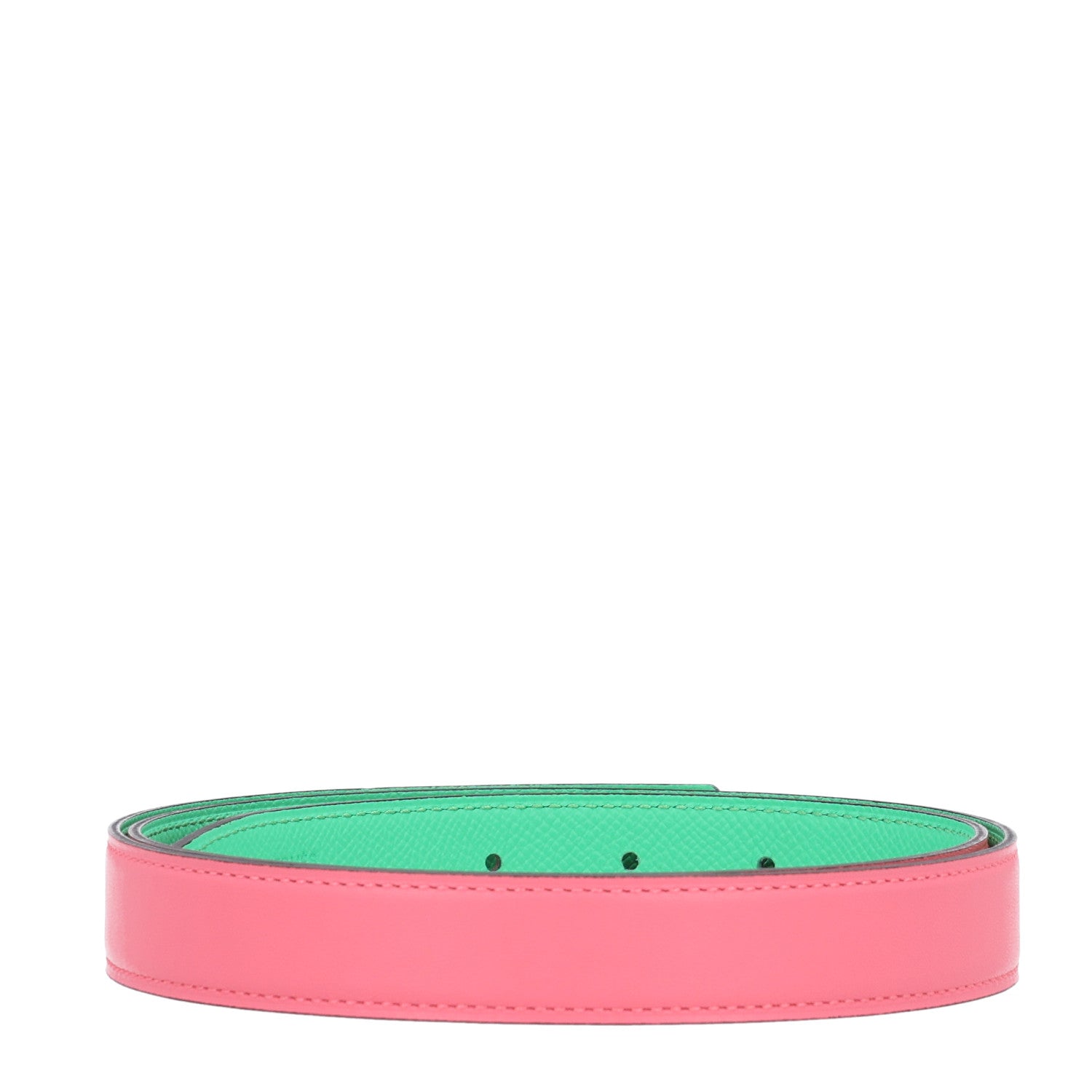 Hermes Swift Epsom 24mm Mini Constance H Belt 90 36 Menthe Rose Azalee 2 of 6