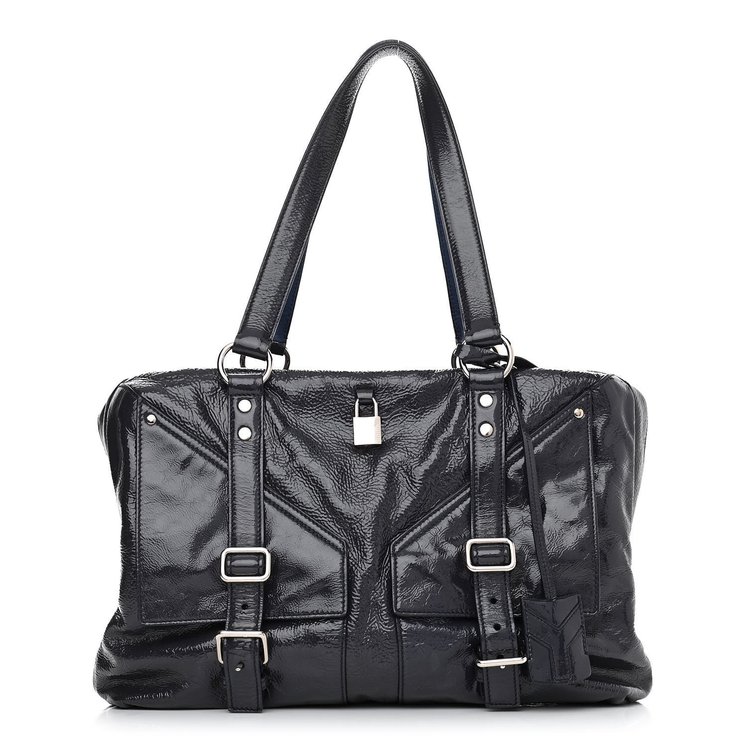Saint Laurent Patent Lover Bag Black 1 of 11